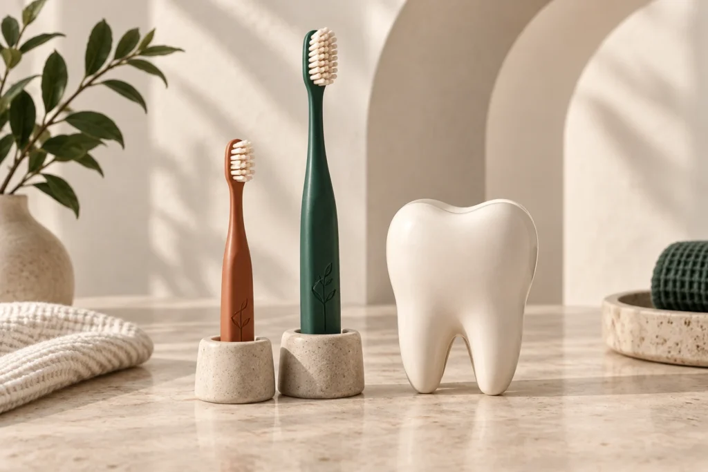 Conceptual illustration: Your Child’s First Dental Visit in Dubai: A Parent’s Guide